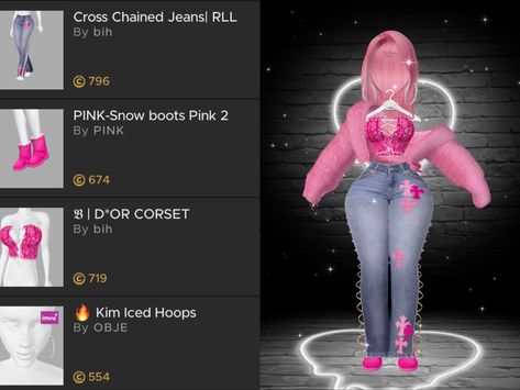 Pt 1/2 Outfits Ideas Baddie, Imvu Outfits Ideas Baddie, Imvu Outfits Ideas, Imvu Fits, Y2k Pfp, Imvu Outfits, Imvu Outfits Ideas Cute, Adorable Homes Game, Bratz Inspired Outfits