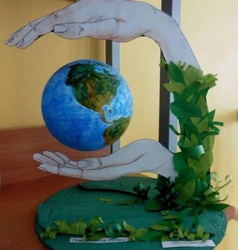 Ochrana Prírody, مشروعات العلوم, Sistem Solar, Earth Day Crafts, Science Projects For Kids, Siluete Umane, صفحات التلوين, Bed Diy, Board Decoration