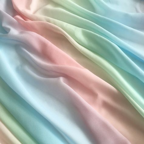 Dip Dye Fabric, Pattern Bank, Ombre Fabric, Designer Party Dresses, Ombre Lace, Cupcake Dress, Flowing Fabric, Rainbow Candy, Picnic Dress