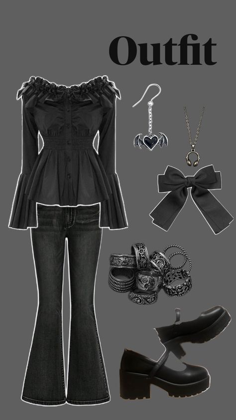 Outfit Romantic Goth Outfits, Vampire Goth, Romantic Goth, Goth Outfits, Cute Outfits, Clothes