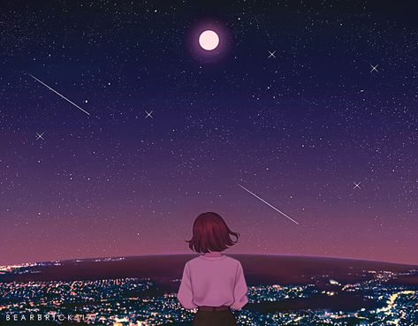 Hd Wallpapers For Laptop, L Wallpaper, Desktop Wallpaper Art, Illustration Art Drawing, Unique Wallpaper, Dreamy Art, Anime Scenery Wallpaper, Laptop Wallpaper, Sky Aesthetic