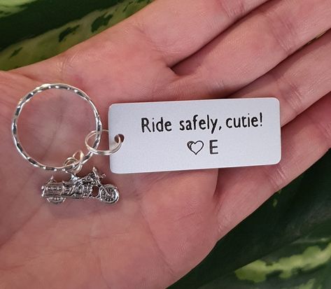 Couples Keychain, Boy Bike, Couples Keychains, Biker Gifts, Transparent Bag, Red Gift, Husband Birthday, Personalized Couple, Birthday Gifts For Boyfriend