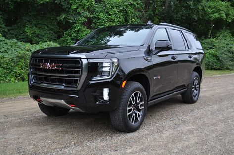 Driven: 2021 GMC Yukon AT4 Combines Rugged Looks With A Comfortable Ride | Carscoops Gmc Yukon At4, Yukon At4, Gmc At4, Car 2022, Gmc Hummer Ev, Dream Cars Range Rovers, Hummer Ev, Donk Cars, Bmw Scrambler