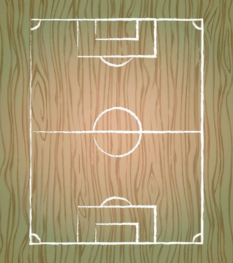 Football and football tactics drawn with chalk, marker on a scraped wooden board - Vector Football Tactics Board, Football Tactics, Vector Nature, Chalk Marker, Wooden Board, Nature Design, Chalk, Markers, Clip Art