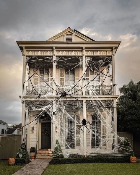 All Posts • Instagram Houses Victorian, Halloween City, Victorian Renovation, Halloween Ii, Horror House, Victorian Architecture, Victorian Houses, Halloween Season, Eiffel Tower Inside