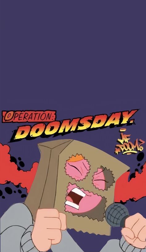 Mf Doom Costume, Operation Doomsday, Doomsday Prepper, Space Ghost, Doomsday Prepping, Mf Doom, Cool Wallpaper, Cartoon Characters, Painting Ideas