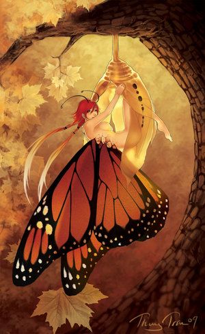 ... Faery Art, Fairy Artwork, Cute Fantasy Creatures, Mythology Art, Fairytale Art, Beautiful Fairies, Dreamy Art, Fairy Art, A Butterfly