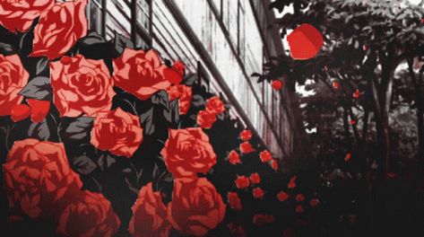 Anime Roses GIF - Anime Roses Aesthetic - Discover & Share GIFs Black Rose, Fanfiction, Red Roses, The Story, Books Wattpad, Roses, Wattpad, Gif, Books