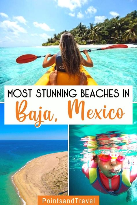 Most Stunning Beaches in Baja, Mexico Baja Mexico Travel, Mexico Travel Outfit, South America Travel Destinations, Mexico Beaches, Explore Mexico, Sea Of Cortez, Mexico Travel Guides, Mexico Travel Destinations, San Lucas Mexico