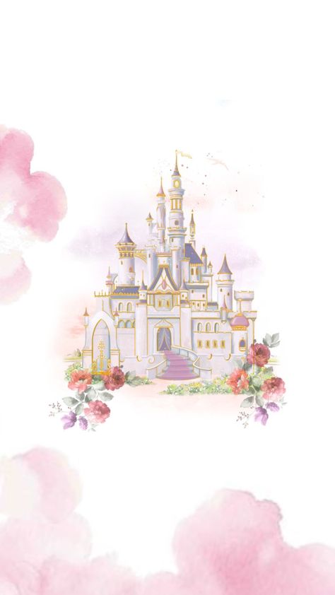 Pastel Disney Wallpaper, Disney Wallpapers Aesthetic, Disney Princess Background, Pastel Kidcore, Flower Border Clipart, Eid Images, New Wallpaper Iphone, Princess Wallpaper, Pink Wallpaper Girly