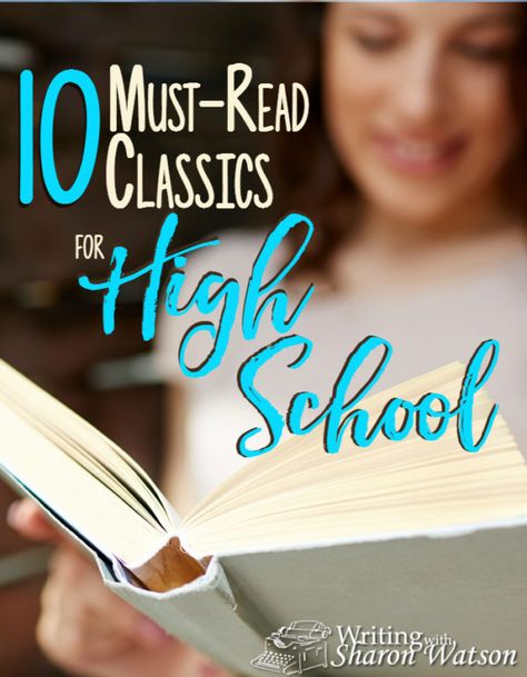 National Reading Month: 10 Must-Read Classics for High School National Reading Month, High School Reading List, Homeschool Literature, Must Read Classics, Homeschool High School Curriculum, High School Literature, High School Reading, High School Books, Reading Month