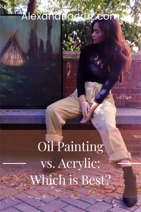 an you identify an oil painting vs. acrylic? If not, after reading this post you will be a pro! There are a few key differences in how to paint with oils vs. acrylic. Also, the final products can look vastly different in texture and hue.Read on to find 5 key differences between oil and acrylic paint.Oil Painting vs. Acrylic: How to Tell the Difference Acrylic Vs Oil Painting, Best Spotify Playlists, Creative Thinking Skills, Art Projects For Adults, Projects For Adults, Paint Techniques, Still Life Photographers, Chalk Pastels, Best Oils