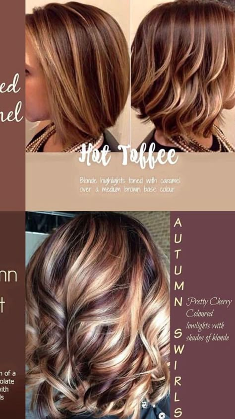 Autumn Swirls Hair Color, Hair Color Ideas 2023, Grandma Ideas, Fall Hair Color Trends, Color Highlights, Fall Hair Color For Brunettes, Hair For Women, Beautiful Hair Color, Hair Ponytail