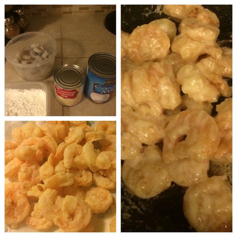 I absolutely love coconut shrimp from Chinese buffets! This recipe is very similar to the one served at my favorite restaurant. 1 bag of small frozen shrimp, thawed 1 C. Cornstarch Vegetable oil fo... Seafood Platters, Coconut Food, Chinese Place, Coconut Shrimp Recipes, Chinese Buffet, Buffet Style, Cereal Milk, Frozen Shrimp, Shrimp Dishes