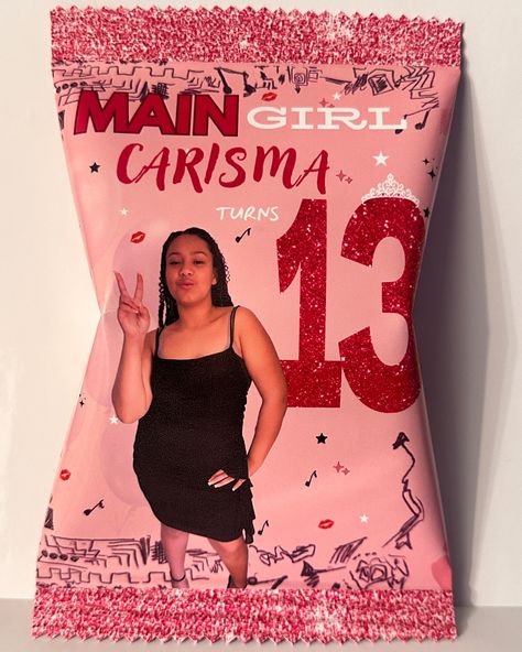 Mean Girls birthday theme chip bag #birthday #birthdaygirl #birthdaydecor #birthdaygifts #party #partyfavors #chipbags #chipbagsfavor Mean Girl Party, Mean Girls Birthday Party Theme, Mean Girls Birthday Party, Girls Birthday Theme, Mean Girls Birthday, 12th Birthday Party Ideas, Mean Girls Party, Mean Girl, Girls Birthday Party Themes