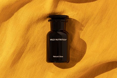 Wild Nutrition Packaging on Behance Nutrition Packaging, Supplement Packaging, Healthcare Branding, Eco Brand, Skin Supplements, Natural Glow, Graphic Design Branding, Skin Rejuvenation, Creative Agency