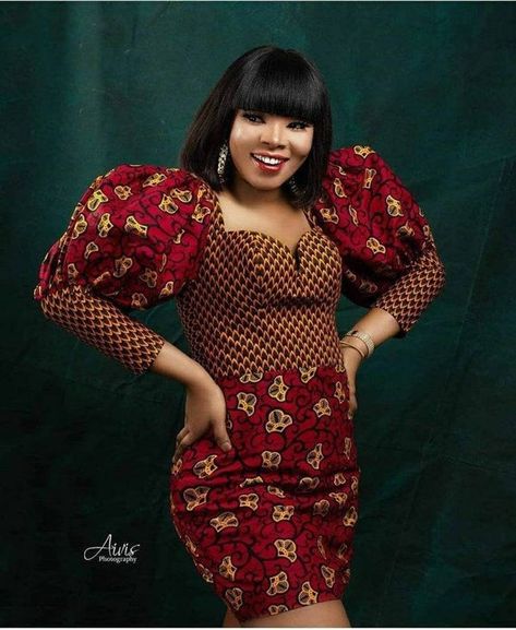 Ankara Short Gowns, Ankara Short Gown Styles, Ankara Gown, Ankara Gown Styles, Printed Short Dresses, Gown Styles, Short Gowns, African Print Dress, Kitenge