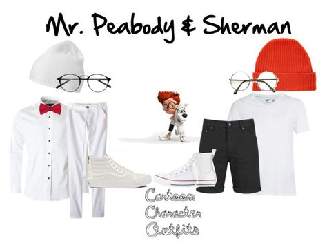 "Mr. Peabody & Sherman- Cartoon Character Outfits" by the11thdoctor-1109 on Polyvore featuring Helly Hansen, Orwell + Austen, Topman, Cheap Monday, Converse, 1 Like No Other, Mossimo Supply Co. and Vans Cartoon Character Outfits, Mr Peabody And Sherman, Peabody And Sherman, Mr Peabody & Sherman, Halloween Date, Cheap Monday, Menswear Fashion, Helly Hansen, Character Outfits