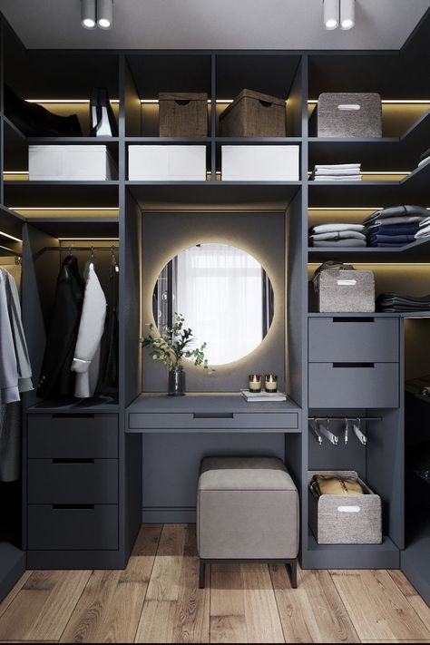 Closet Furniture, Dressing Room Decor, Dressing Room Closet, Dream Closet Design, Closet Design Layout, Luxury Closets Design, Closet Renovation, Wardrobe Interior Design, Closet Layout