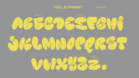 Kelsi free graffiti bubble style font on Behance Bubble Fonts Alphabet Graffiti, Bubbly Font, Create Stickers, Hipster Fonts, Bubble Letter Fonts, Font Bubble, Bubble Font, Free Commercial Fonts, Bubble Style