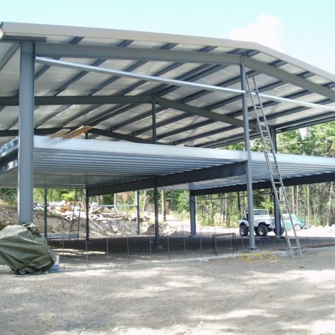 pre engineering metal building/ steel structure warehouse /hangar/workshop Prefabricated Structures, Metal Building Kits, Steel Building Homes, Steel Architecture, Shed Building, Steel Structure Buildings, Steel Sheds, Steel Frame House, Warehouse Design