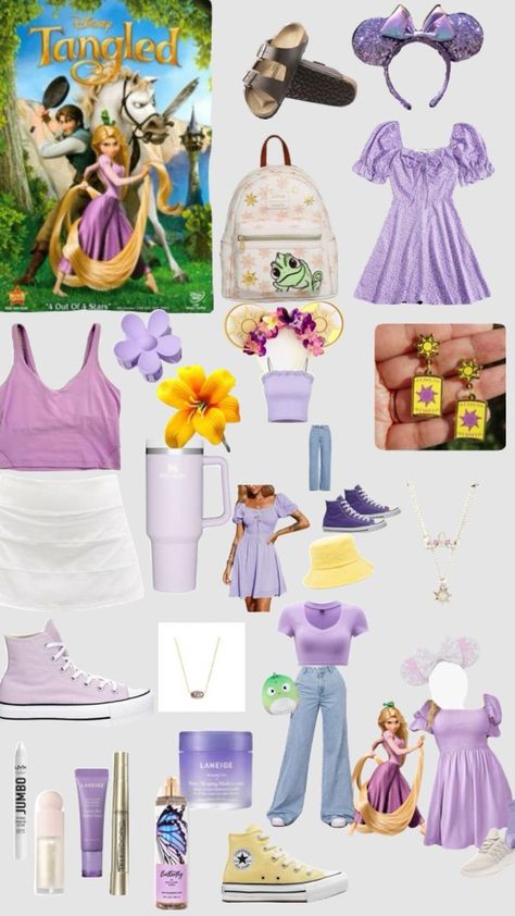 Disneyland 2024, Rapunzel Outfit, Disney Bound Outfits Casual, Disney Trip Outfits, Disney Outfits Women, Disney Fits, Disney 2023, Disney Costume, Disney Princess Outfits