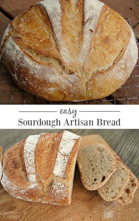 Sourdough Artisan Bread, Beginner Sourdough, Artisan Sourdough Bread Recipe, Whole Wheat Sourdough, Sourdough Starter Discard Recipe, Easy Sourdough, Pain Au Levain, Sourdough Starter Recipe, Artisan Bread Recipes