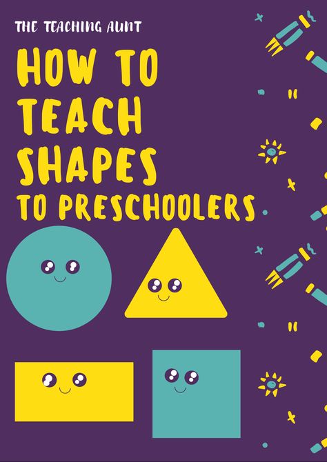 Learning Shapes Preschool, School Readiness Activities, Shapes Lessons, Shape Activities Preschool, Shapes Flashcards, Shapes Kindergarten, Teaching Shapes, Shapes Preschool, How To Teach Kids