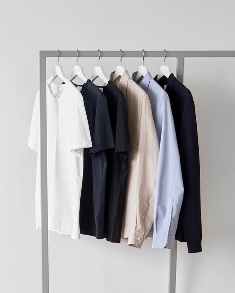 Minimal Wardrobe Men, Minimalist Wardrobe Men, Wardrobe For Men, Wardrobe Men, Wardrobe Rail, Essentials For Men, Minimalist Closet, Minimal Wardrobe, Minimalist Men