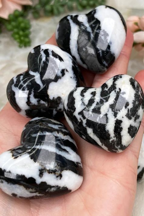 Healing Guide, Pretty Crystals, Rare Crystals, Unique Crystals, Crystal Vibes, Crystal Aesthetic, Zebra Jasper, Cute Black And White, Pretty Rocks