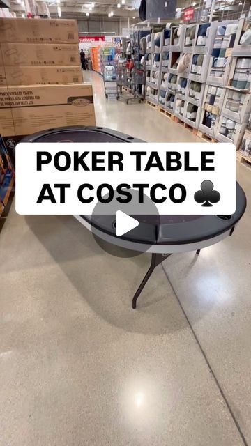 Amanda Tadros | Costcofam4u | ♣️ ♥️ NEW POKER TABLE AT COSTCO

$229 | 1740653

🚫 NOT affiliated with Costco
🚫NOT affiliated with any brands or items in this video... | Instagram Poker Table Ideas, Costco Finds, Poker Room, Poker Night, Table Ideas, Blackjack, Poker Table, Poker, Halloween Party