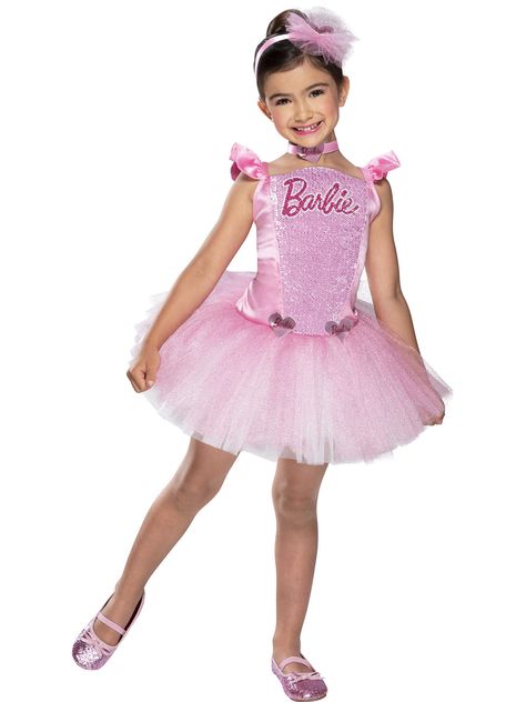 Barbie Ballerina, Ballerina Kids, Pink Tutu Skirt, Ballerina Barbie, Ballerina Costume, Ballerina Outfit, Pink Tutu Dress, Barbie Logo, Barbie Costume