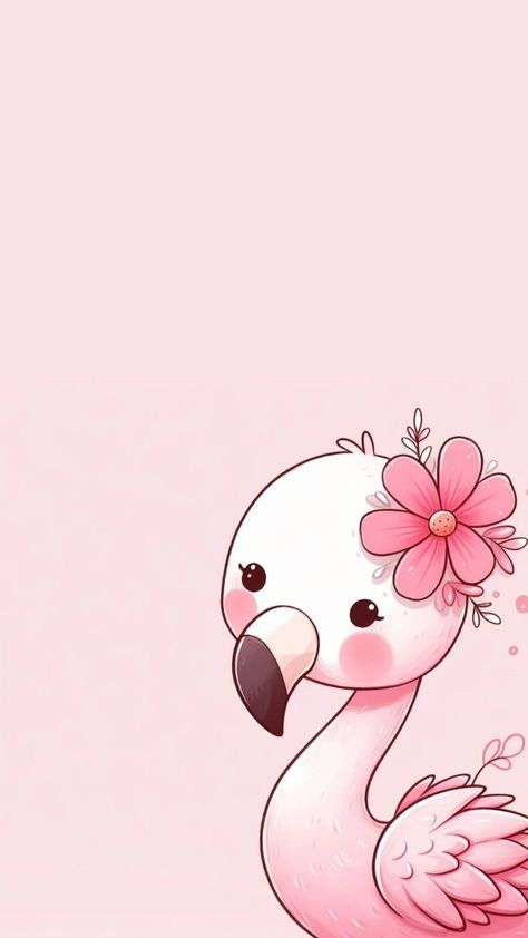 Flamingo Artwork, Wal Paper, Girls Hair Bows Diy, Flamingo Wallpaper, Wallpaper Iphone Love, Kdrama Funny, Portrait Cartoon, Flamingo Art, Pink Panther