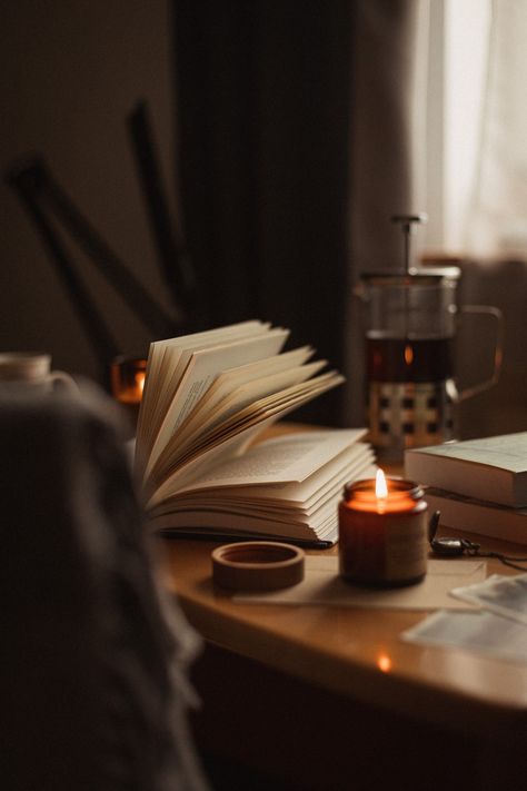 Tea And Candles Aesthetic, Amber Candles, Candle Photography Inspiration, Candle Photography Ideas, Hygge Candles, Candle Photoshoot, Eucalyptus And Lavender, Candle Photography, Feeling At Home