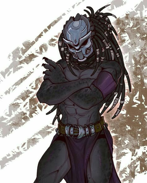 Monster X Human Ship, Predator Fanart, Predator Vs Alien, Predator Artwork, Dibujos Anime Chibi, Predator Yautja, Predator Alien Art, Predator Movie, Alien Artwork