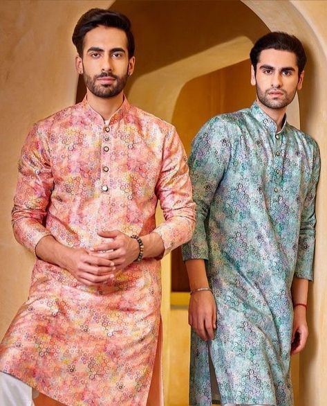 Prints For Fabrics, Kurta Designs Men's, Indian Wedding Theme, Indian Wedding Clothes For Men, Gents Kurta Design, Mens Smart Casual Outfits, Gents Kurta, Mens Kurta Designs, Mens Kurta