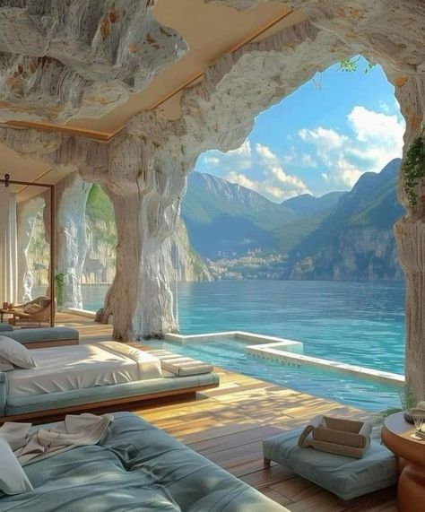 Mermaid Mansion, Environment Reference, Future Inspiration, Dream Things, Fantasy Life, Summer 24, Dream House Interior, Dream Vacation, Dream Decor