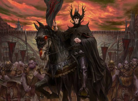 ArtStation - The Mouth of Sauron Sauron Art, Mouth Of Sauron, Lotr Fanart, Hell Knight, Ancient Egypt History, Middle Earth Art, Dark Fantasy Artwork, Tolkien Art, Lotr Art