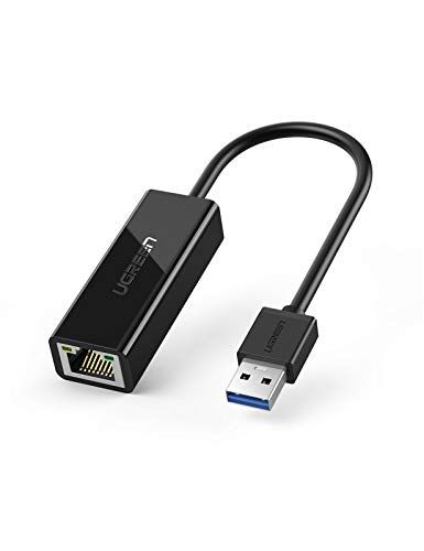 UGREEN Ethernet Adapter, Gigabit Lan Network Adapter 1000Mbps USB 3.0 to RJ45 Adaptor for Windows 10, 8.1, 8, 7, Vist... Macbook Pro 2022, Linux Kernel, Steam Deck, Network Switch, Surface Laptop, Pc Portable, Ethernet Cable, Tv Box, Wii U