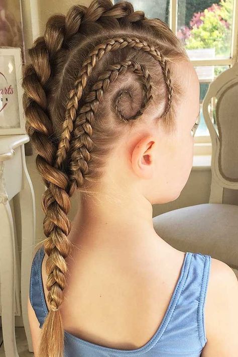 Avatar Hairstyles, Haircut For Girls, Hairstyles Halloween, Halloween Hairstyles, Super Easy Hairstyles, Hairstyle Short, Easy Hairstyles For School, Haircut Types, Kids Hair Cuts