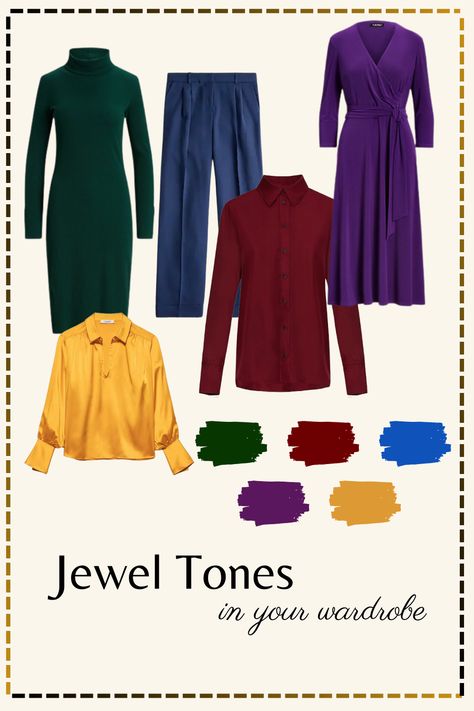 Bold Jewel Tone Basics to Elevate Any Wardrobe Jewel Toned Wardrobe, Jewel Tone Outfits Fall, Jewel Tone Outfits, Teal Outfit, Teacher Outfits, Winter Clothes, Jewel Tones, Winter Outfits, Fall Outfits