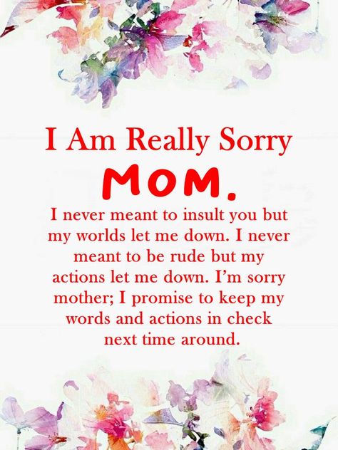 apology texts for my mom Sorry Card For Mom, Sorry Message For Mom, How To Say Sorry To Your Mom, Im Sorry Mom Quotes From Daughter, Sorry Letter To Mom, Apology Letter To Mom, Apology Letter To Mom From Daughter, Sorry Mom Quotes, Im Sorry Mom