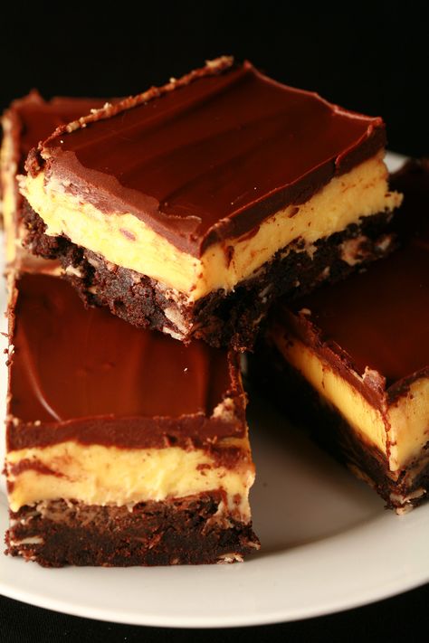 Gluten-Free Nanaimo Bar Brownies - Beyond Flour Whipped White Chocolate Ganache, White Chocolate Ganache Recipe, Walnut Brownie Recipe, Nanaimo Bar, Nanaimo Bar Recipe, Chocolate Walnut Brownies, Gluten Free Cookbooks, Gluten Free Bars, Chocolate Ganache Recipe