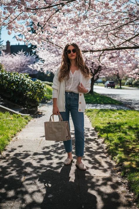 Spring Bucket List - Stitch & Salt Spring Bucket List, Capsule Wardrobe Outfits, Huarache Sandals, Spring Capsule Wardrobe, Green Cargo Pants, Fall Capsule Wardrobe, Spring Fashion Outfits, Fashion Capsule, Crop Jeans