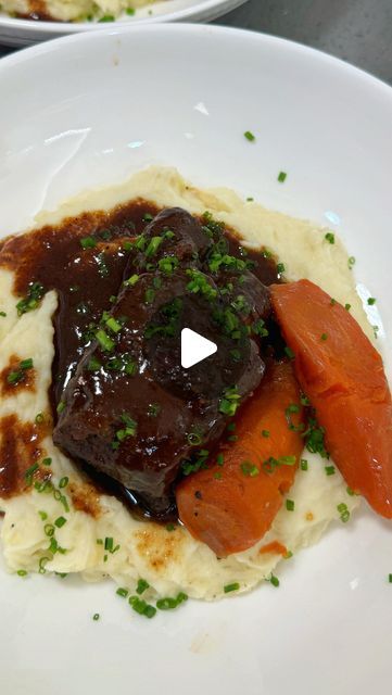 Bone In Short Ribs, White Miso Paste, Chinese Dinner, Miso Paste, With Mashed Potatoes, White Miso, Braised Short Ribs, Valentines Food, Bay Leaves