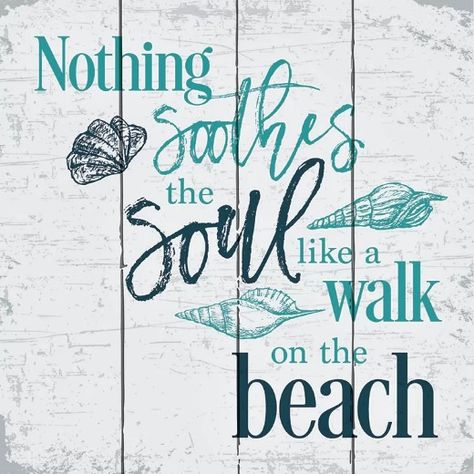 Nothing soothes the soul like a walk on the beach. Favorite beach quote signs featured on Completely Coastal: https://www.completely-coastal.com/2018/04/best-beach-quotes-signs.html Beach Pink, Wood Pallet Art, Tropical Home Decor, Beach Wood, Art On Wood, Beach House Interior, Beach Quotes, Pallet Art, Beach Signs