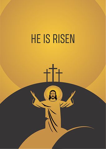 Christ Resurrection, Jesus Christ Resurrection, Cross Wallpaper, Jesus Christ Art, Jesus Painting, Poster Designs, He Is Risen, God Prayer, Event Poster