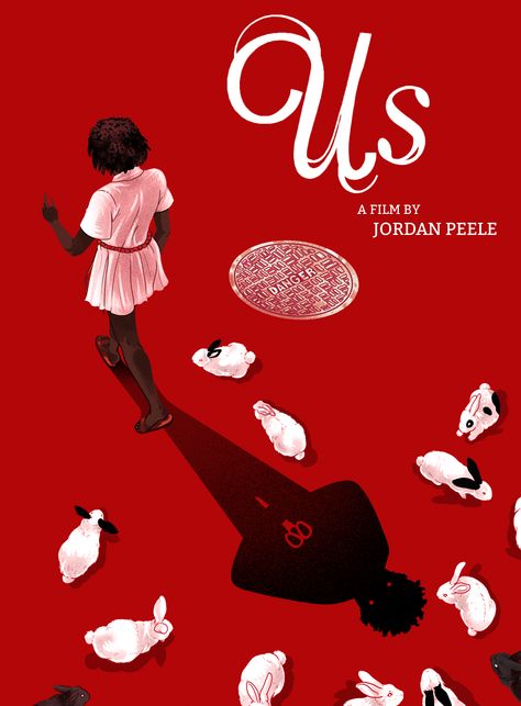 Us (2019) [1194 x 1620] Us 2019, Horror Book Covers, This Is Us Movie, Film Posters Art, Best Movie Posters, Film Poster Design, Movie Poster Wall, Horror Movie Art, Horror Movie Posters