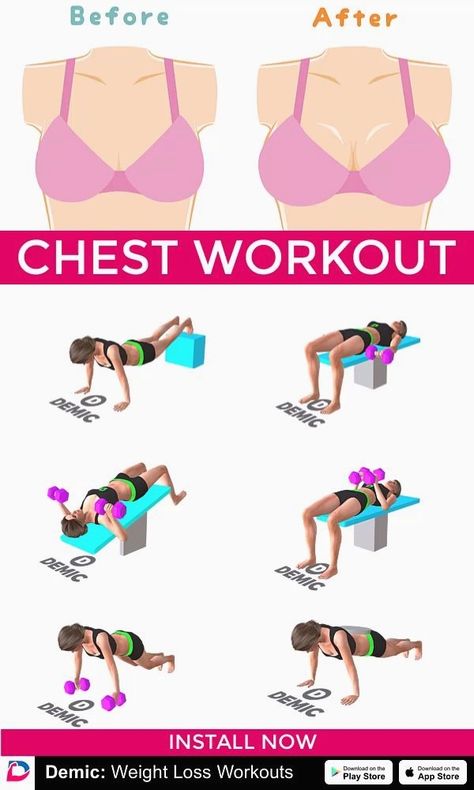 Big Chest Workout, Chest Workout Women, Membakar Lemak Perut, Fitness Studio Training, Latihan Dada, Beginner Workouts, Gym Antrenmanları, Breast Workout, Trening Fitness