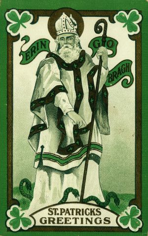 Erin Go Braugh. St. Patricks Greetings. Postcard, 1909. Missouri History Museum Erin Go Braugh, Fete Saint Patrick, Spring Magic, Irish Symbols, Erin Go Bragh, St Patrick's Day Decorations, Irish Blessing, St Paddys Day, St Paddy